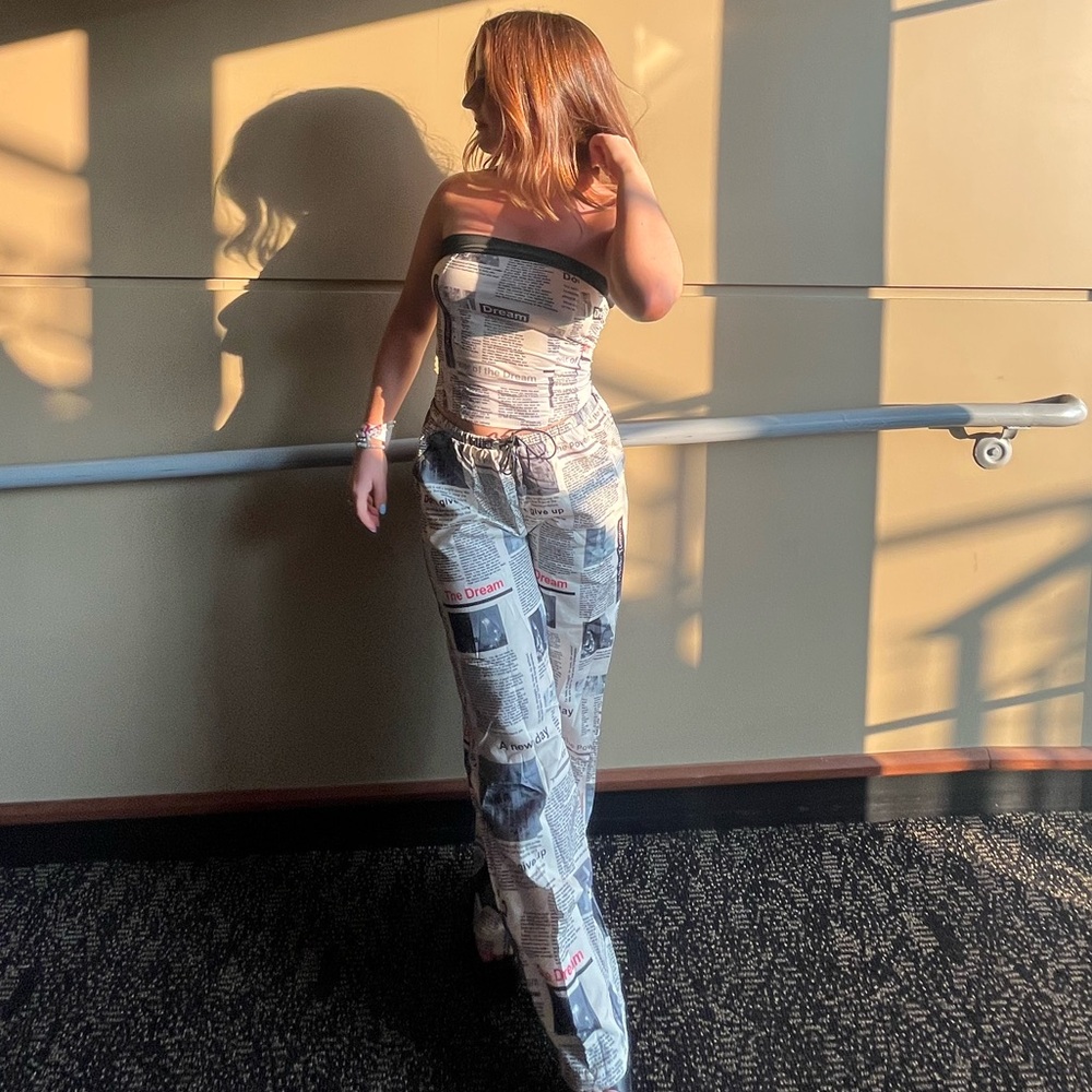 Printed Matching Set